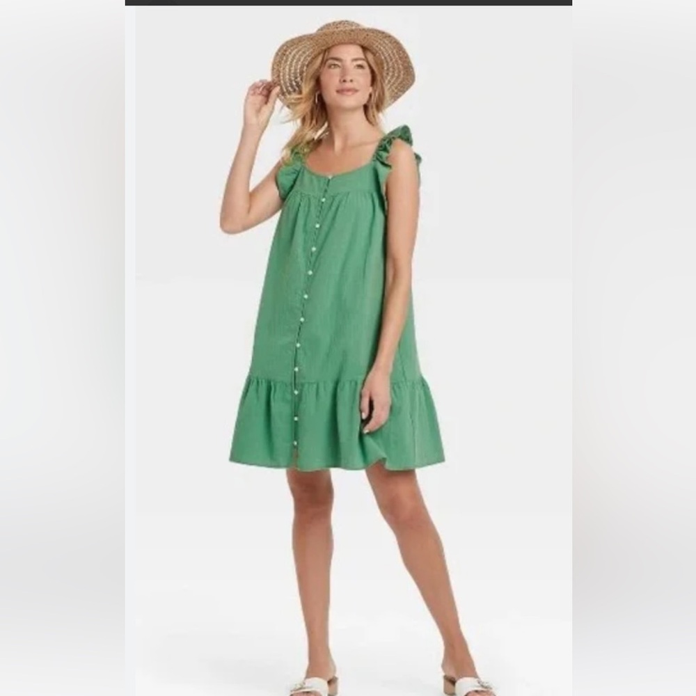 Universal Thread Flutter Sleeve Sundress